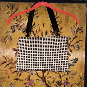 Vintage Kate Spade pony hair handbag